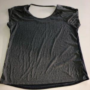 Sport essentials gray exercise top shirt 2x